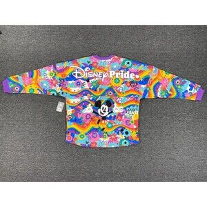 Spirit Jersey Disney Pride Shirt Tie Dye Rainbow Mickey Mouse Adult Size Medium